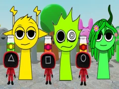 Gra Squid Sprunki Tap 2 w Internecie
