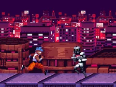 Gra Endless Cyberpunk Runner w Internecie
