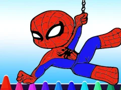 Gra Spiderman Coloring book w Internecie