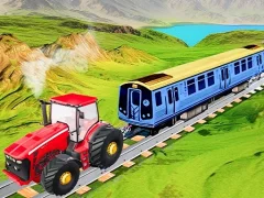 Gra Chain Tractor Train Towing Game 3D w Internecie