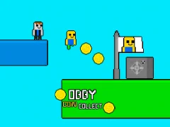 Gra Obby vs Bacon Rainbow Parkour w Internecie
