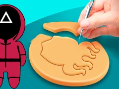 Gra Squid Game cookie Puzzle w Internecie