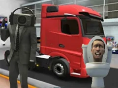 Gra Truck Simulator Skibidi Toilet w Internecie