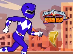 Gra Power Rangers Ninja Run w Internecie