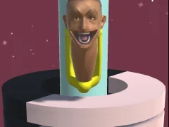 Gra Helix Skibidi Toilet Jump w Internecie