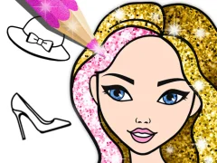 Gra Fashion Coloring Book Glitter w Internecie