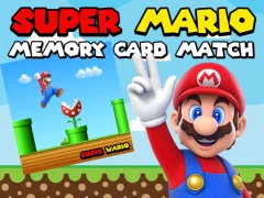 Gra Super Mario Memory Card Match w Internecie