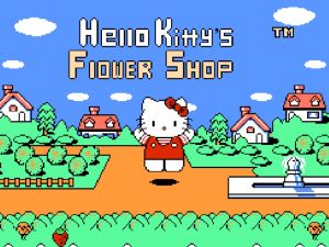 Gra Hallo Kitty Flower Garden w Internecie