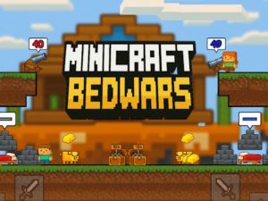 Gra Minecraft Bed Wars w Internecie