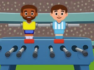 Gra Piłka nożna z Kik-Pong w Internecie
