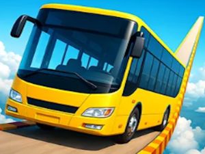 Gra Ruch autobusu powietrznego wzdłuż Mega Ramp w Internecie