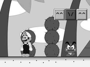 Gra Super Mario World: Inside Sketch w Internecie