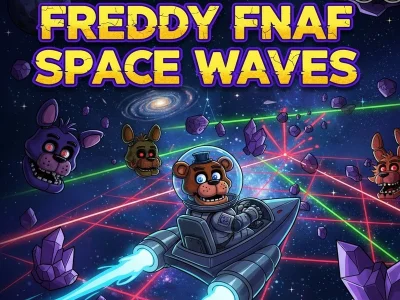 Gra Freddy Fnaf Space Waves w Internecie