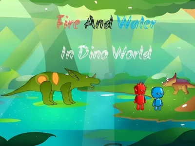 Gra Fire And Water In Dino World w Internecie