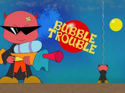 Gra Bubble Trouble w Internecie