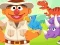 Gra 123 Sesame Street: Ernie's Dinosaur Day Care w Internecie