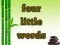 Gra Four Little Words w Internecie
