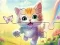 Gra Jigsaw Puzzle: Kitten With Butterfly w Internecie