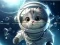 Gra Jigsaw Puzzle: Astronaut-Cat w Internecie