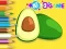 Gra Coloring Book: Avocado Fruit w Internecie