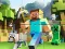 Gra Jigsaw Puzzle: Minecrafter w Internecie