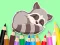 Gra Coloring Book: Baby Raccoon w Internecie
