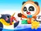 Gra Jigsaw Puzzle: Baby Panda Antarctic Tour w Internecie