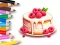 Gra Coloring Book: Berry Cake w Internecie