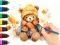 Gra Coloring Book: Autumn Bear w Internecie