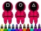 Gra Coloring Book: Squid Game Mask w Internecie