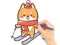 Gra Coloring Book: Skiing Puppy w Internecie