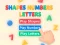 Gra Shapes Numbers Letters w Internecie