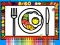 Gra Color and Decorate Dinner Plate w Internecie