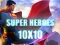 Gra Super heroes 10х10 w Internecie