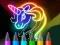 Gra Learn to Draw Glow Cartoon w Internecie