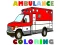 Gra Ambulance Trucks Coloring Pages w Internecie