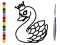 Gra Back To School: Swan Coloring Book w Internecie