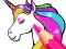 Gra Unicorn Coloring Book Glitter w Internecie