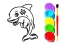 Gra Dolphin Coloring Book w Internecie