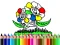 Gra Back to School: Flowers Coloring w Internecie