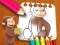 Gra Curious George Coloring Book w Internecie