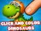 Gra Click And Colors Dinosaurs w Internecie