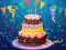 Gra Birthday cake puzzle w Internecie