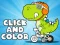 Gra Click And Color Dinosaurs w Internecie