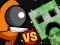 Gra Among vs Creeper Fight w Internecie