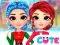 Gra Rainbow Girls Christmas Outfits w Internecie