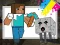 Gra Minecraft Coloring Pages w Internecie