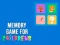 Gra Memory Game for Childrens w Internecie
