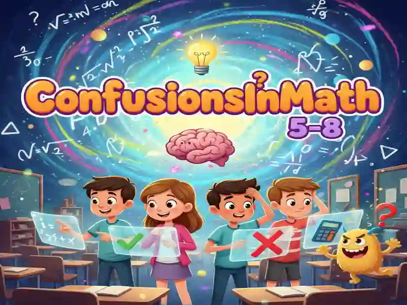 Gra ConfusionsInMath 5-8 w Internecie