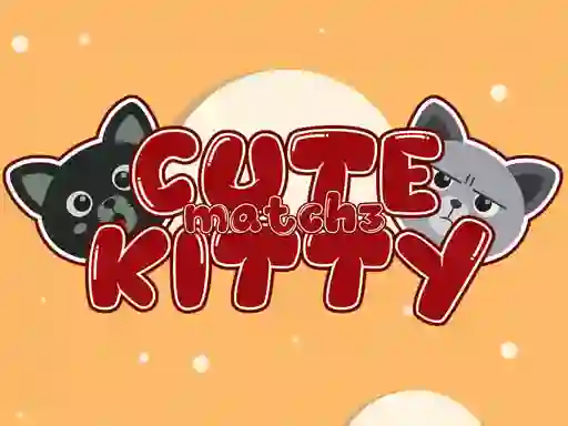 Gra Cute Kitty Match 3 w Internecie